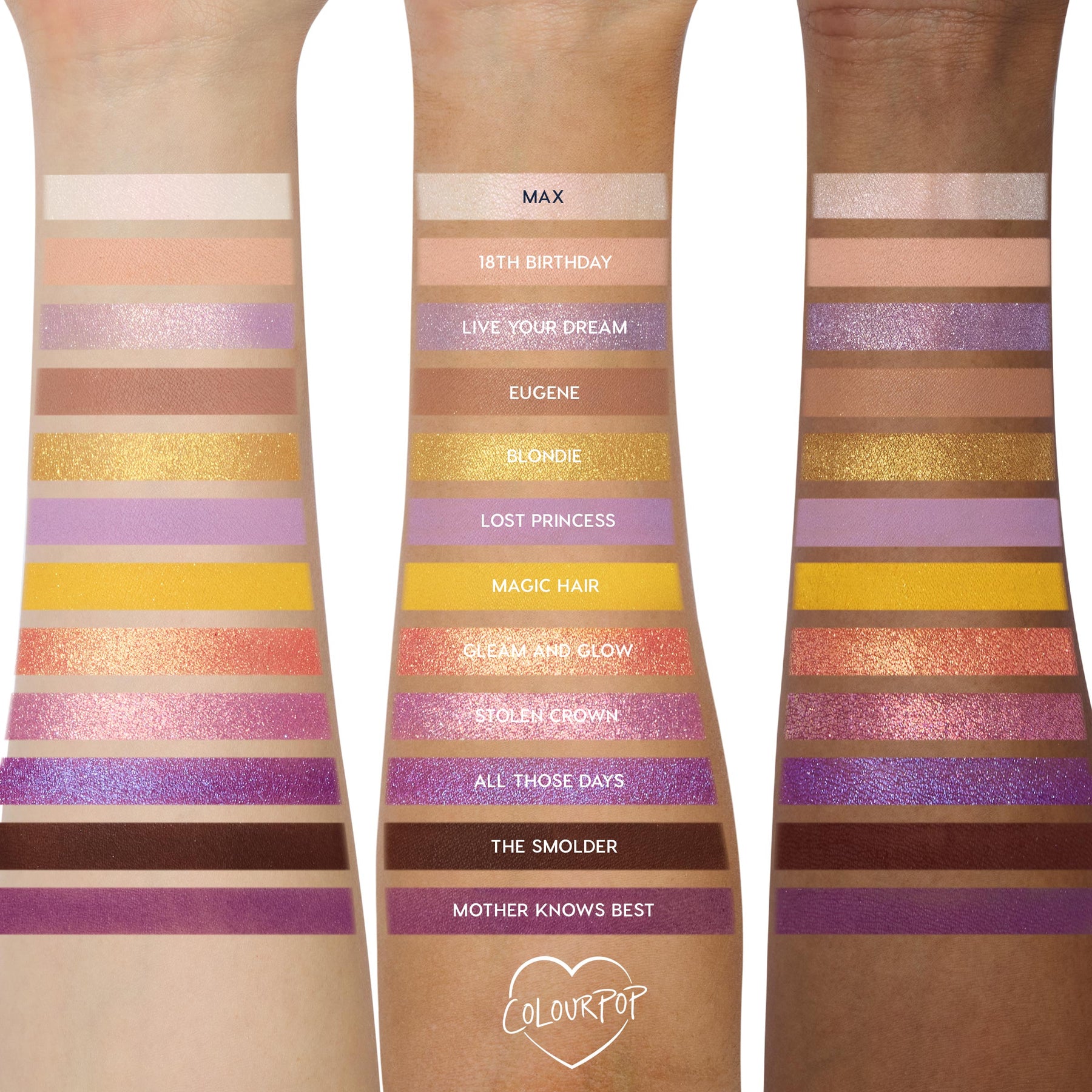 Disney Tangled and ColourPop Collection - Fresh Pair