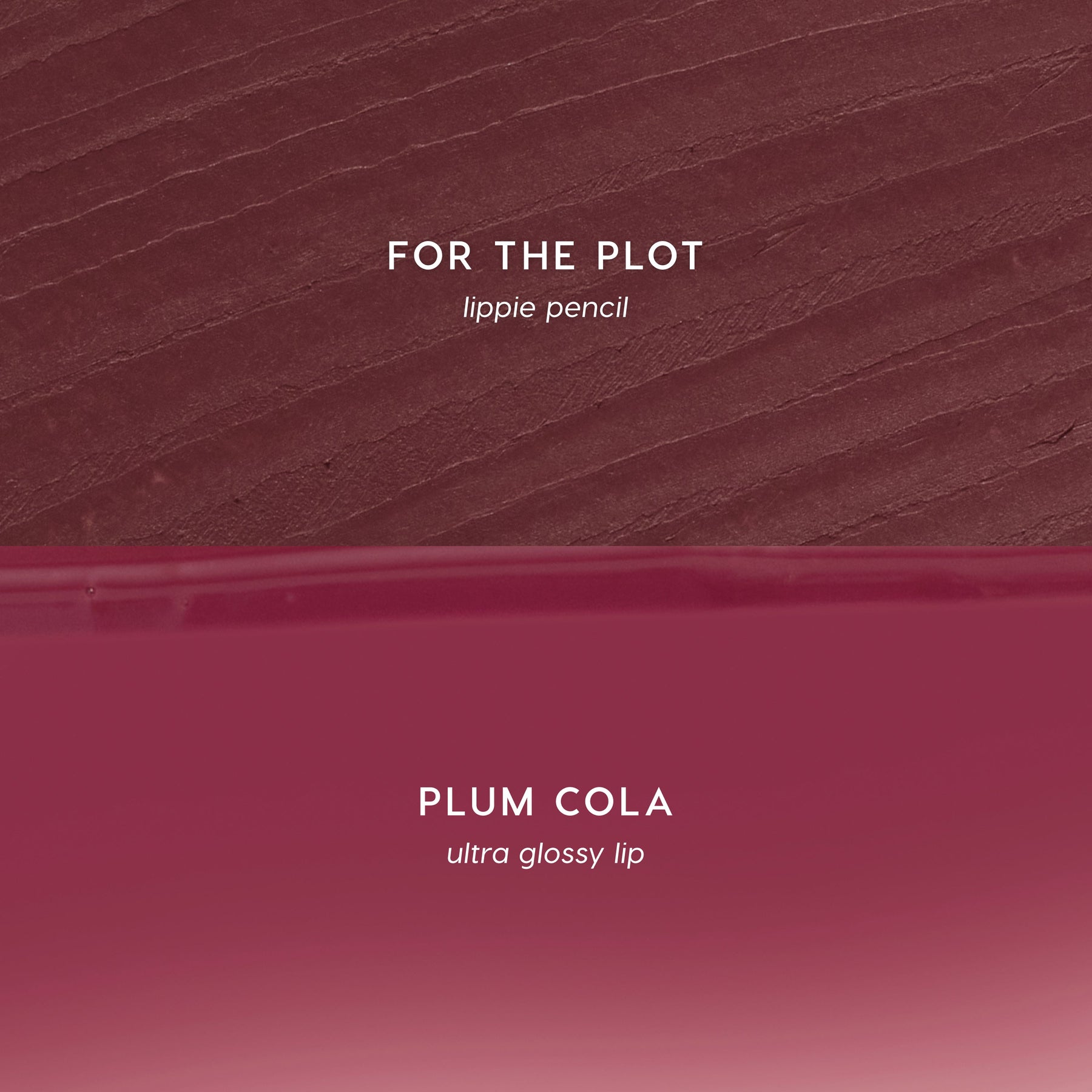 Plum Glaze - Weekend Pair
