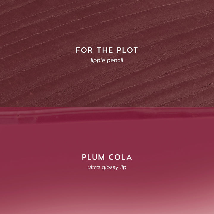 Plum Glaze - Weekend Pair