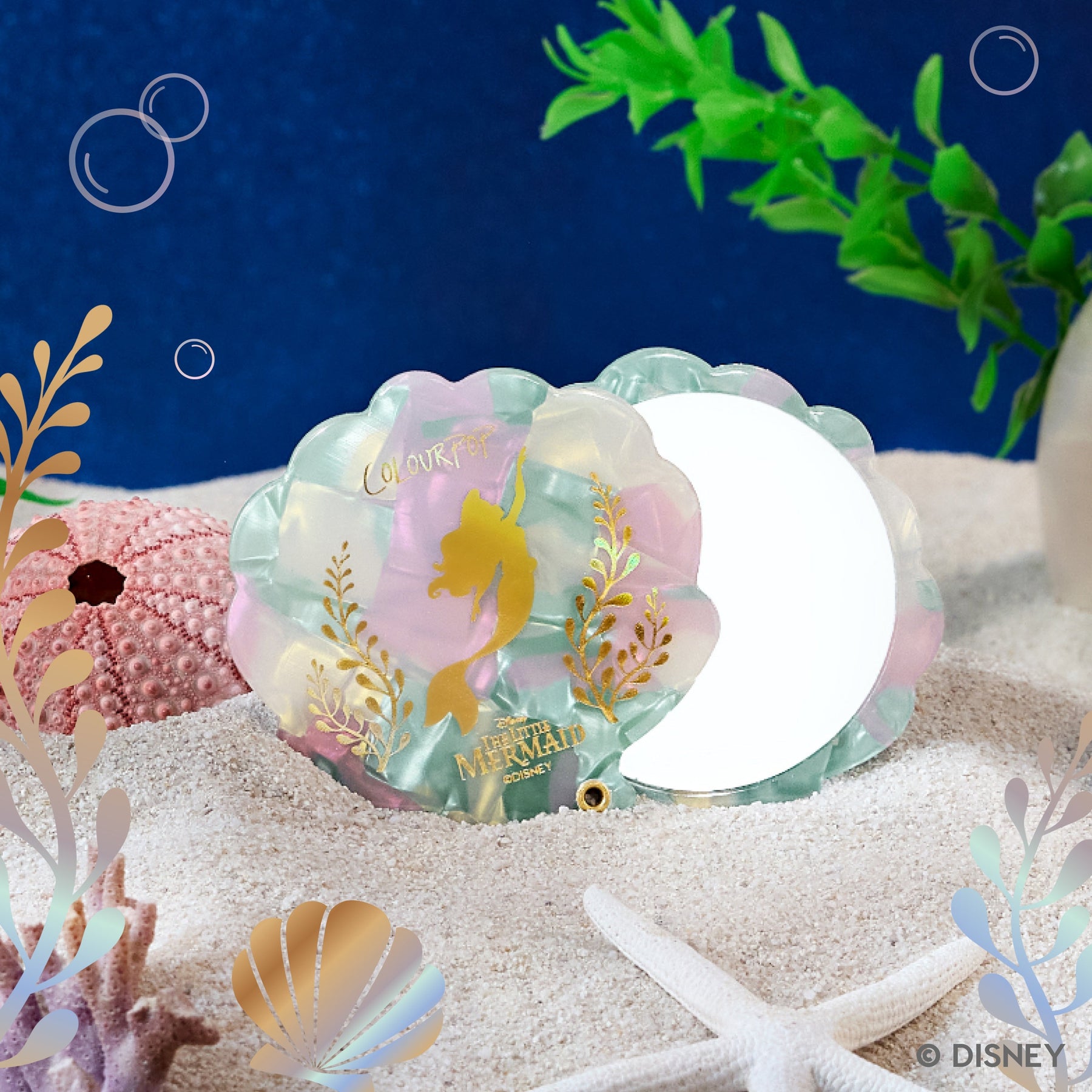 The Little Mermaid Mirror - Easy Set